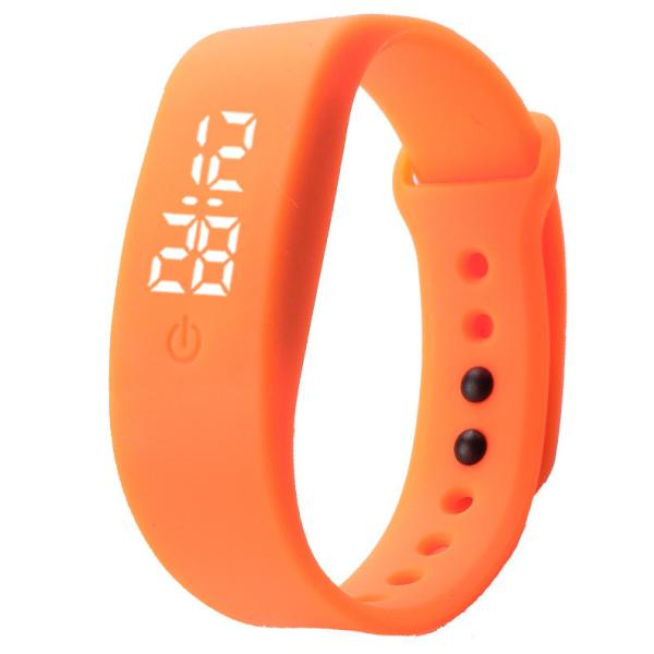 Promotional LED silicone watch Silicone logo customized colorful