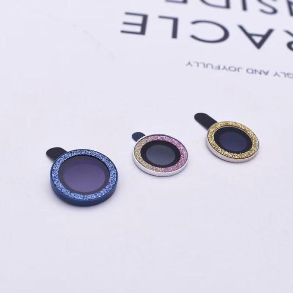 Glitter Phone Camera Lens Protector Ip12 Pro Max Tempered Glasses