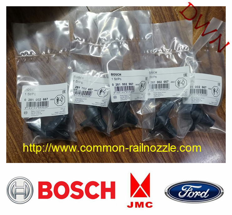 Датчик 0281002667 давления коллектора системы впрыска топлива BOSCH дизельный для Форда