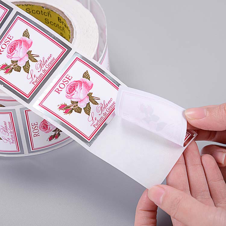 Высокий лоснистый серебряный стикер ярлыка Pantone винила алюминиевой фольги для бутылки