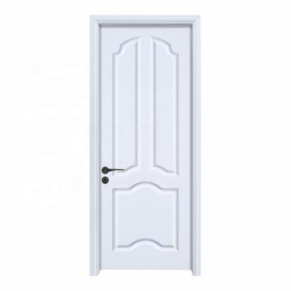 Mahogany Veneer Solid Wood Flush Doors 2.1m Height Crackproof