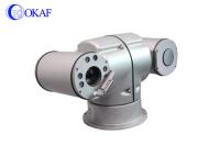 Long Distance Thermal Imaging CCTV Camera , Laser Night Vision PTZ Camera Infrared