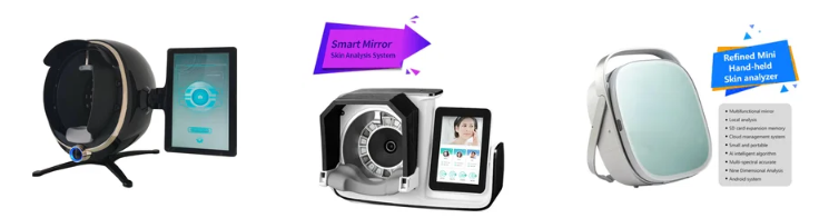 9 Spectrum Intelligence Bacterial Flora Detection 2in1 Scalp Scanner 3D Facial Analyzer