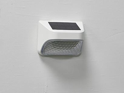 PC de 600 ABS de MAH Decorative Solar Wall Light 1.2V Monocrystalline