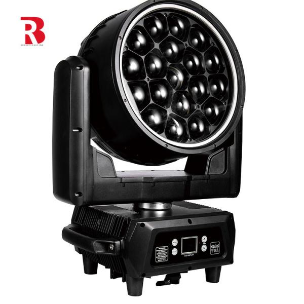 19*40W DMX IP65 LED Spot Zoom Moving Head Light factory
