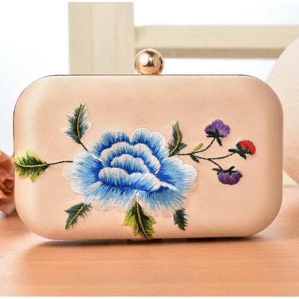 2016 Korean version of the new Ms. Clutch evening bags embroidered ethnic female fashion