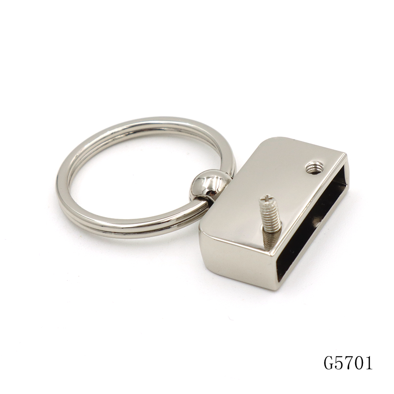 25mm Metal Bag Accessories Black Silver Gold Fob Keychain Hardware