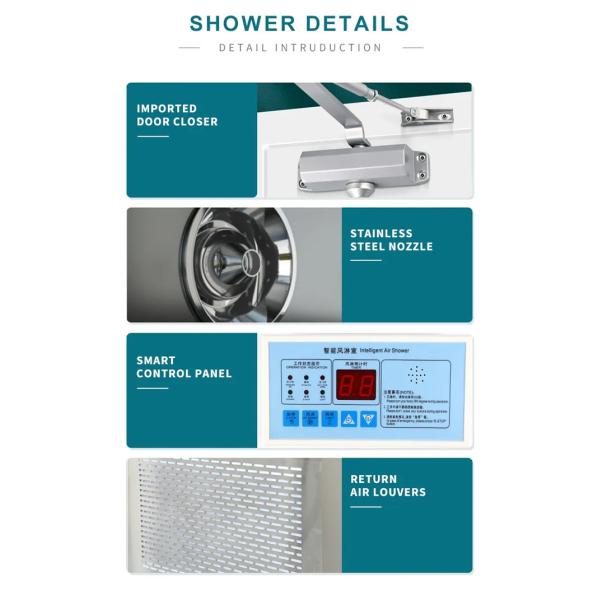 стандарт GMP тоннеля ливня воздуха чистой комнаты 220V 110V 380V модульный