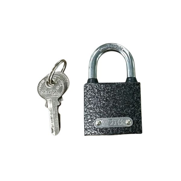 20-75mm Solid Iron Body with Plastic Painted Surface Waterproof Painted Iron Padlock
