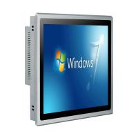 Monitor industrial do tela táctil de DVI 350nits 15in para a automatização
