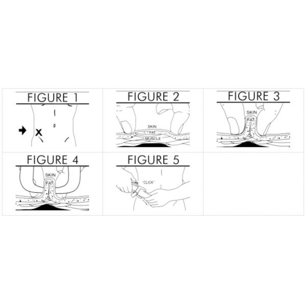 Прохладная черная жировая лента для измерения процента измерения тестора с блокировочным штифтом
