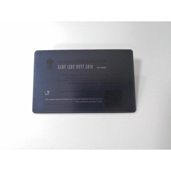 cartão chave do negócio do metal de 1cm 13.56mhz RFID N-tage216