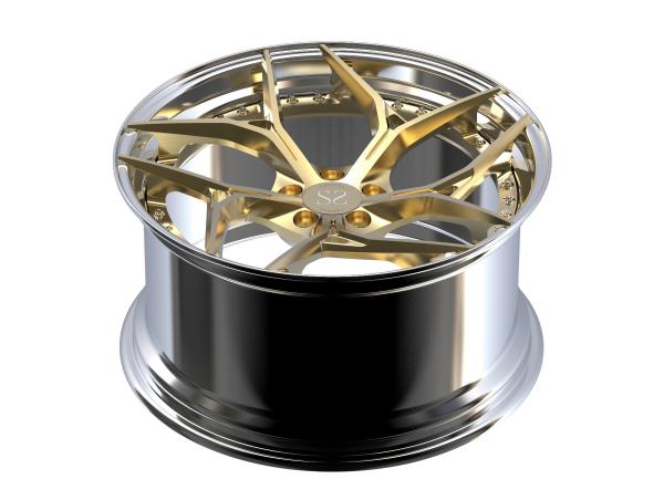 Forged Aluminum 21 Inches Audi Rs6 Two Piece Forged Wheels 112mm Pcd