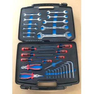 Hard Plastic Case Non Magnetic Tool Kit with Anti-static Safety Features for MRI Scans