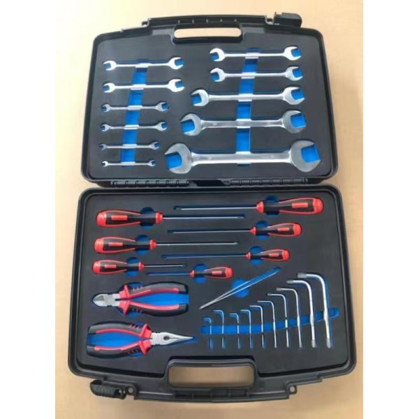 Hard Plastic Case Non Magnetic Tool Kit with Anti-static Safety Features for MRI Scans