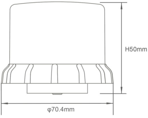 Sensor Integration Light Sensing LTE CAT.1 Microwave Linkage Dimming Output Mode Is 0-10V