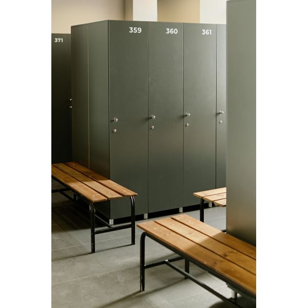 Casiers scolaires modernes 18mm, mobilier de vestiaire, casiers de sport
