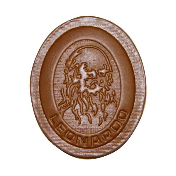 Customized shape Various Color Embossed Leather Patches For Jeans