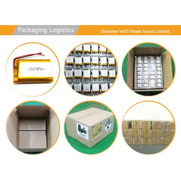 2700mAh High Capacity Lithium Polymer Battery with Customization Samples and PCB Protection