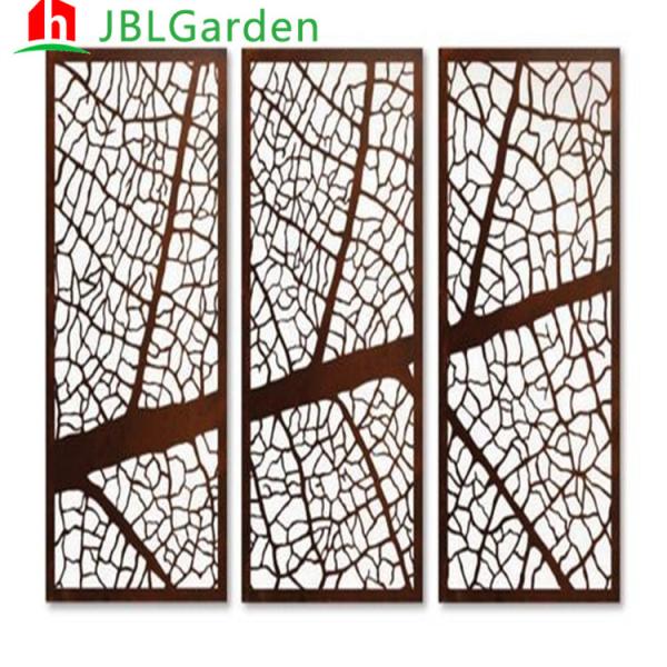 a privacidade exterior do metal de 900*1800mm seleciona a tela decorativa do jardim inoxidável