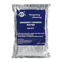 SOLAS Survival Drinking Water LR certificate 5 years Rongsheng Brand