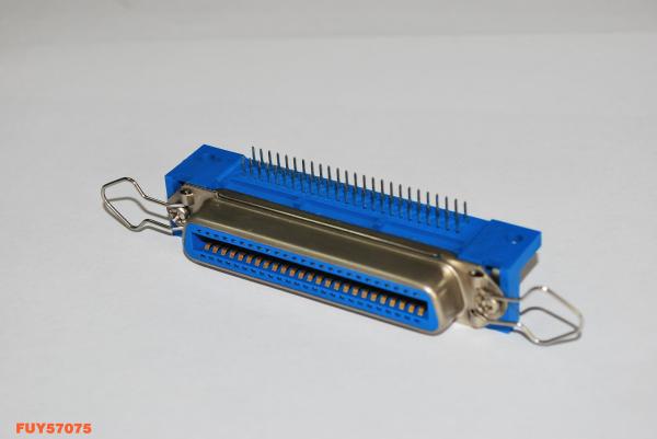 24 UL certificados do conector fêmea de ângulo direito do PWB do Pin Centronic