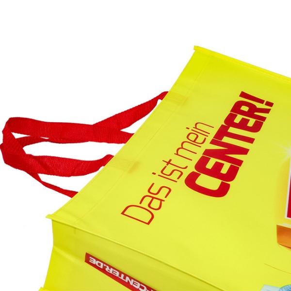 не сплетенная таможня сумок Тоте полипропилена 80Г напечатанная для ходить по магазинам