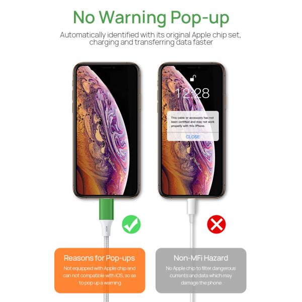 OEM 0.5M Stereo Aux Cable SGS Lightning To Auxiliary Cable