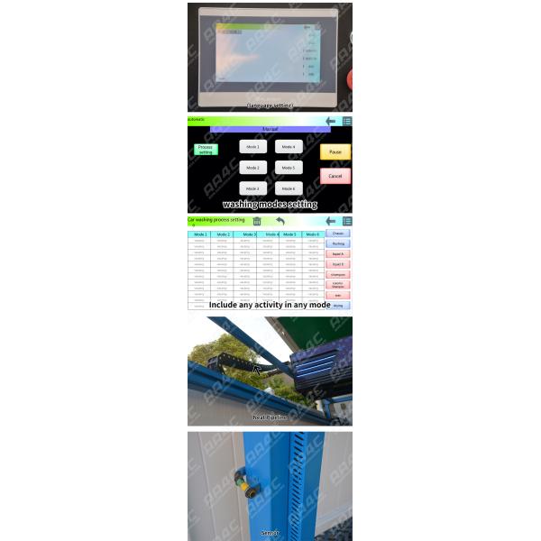 бесконтактная автомойка Автоматическая автомойка 12кВт вентиляторы 15кВт насос для воды