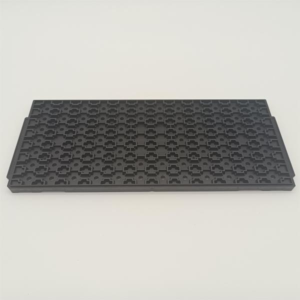 Material de pes Esd Jedec bandeja de matriz padrão 0,76 mm