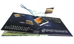 Customized Childrens Book Printing Service with Pop Out 3D Character of with 250g artpaper