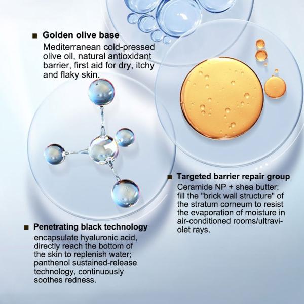 Pure Olive Hand And Body Lotion Moisturizing Repairing Itchy And Cracked Skin 100ml