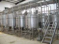 Complete Pasteurized Milk Processing Line For Whole Milk Skim Milk And Flavored Milk Customized Milk Machine With PLC