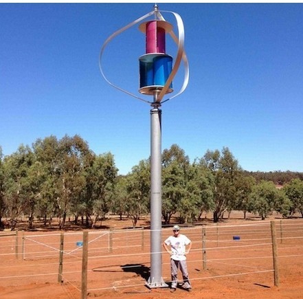 HECO-1000 Vertical Axis Maglev Wind Turbine 1kw for Telecoms / Home