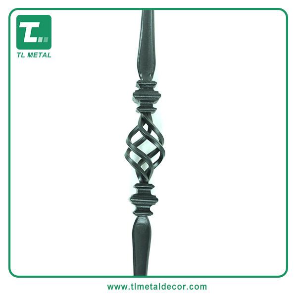 1/2 , 5/8 , 3/4  Wrought iron stair baluster  steel picket China manufacturer