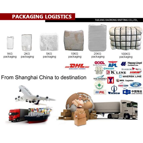 Отсутствие хлопка Rags корпии 25kg/Bale логотипов 55cm свободного от