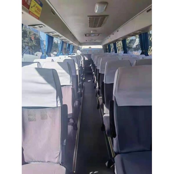 Более высокий автобус в тренере Танзании KLQ6129 Yutong длинном используемом везет 65 автобус на автобусе каботажного судна Тойота плана двигателя 2+3 фронта мест RHD