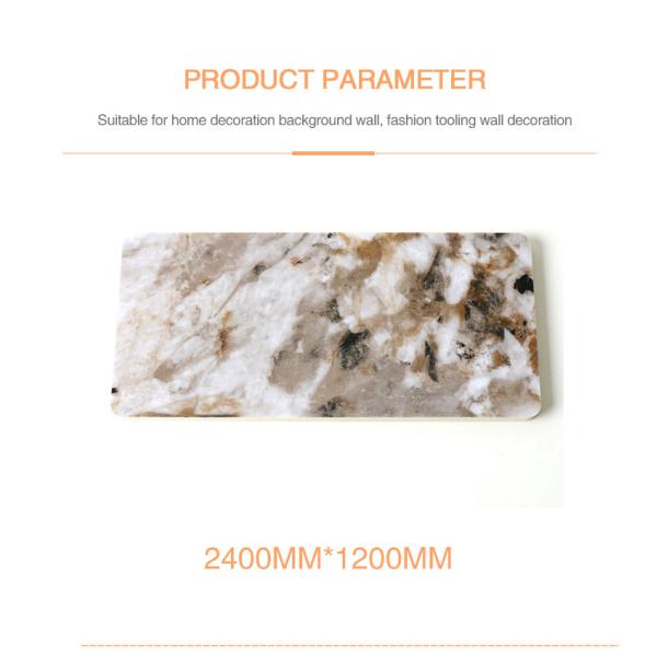 Огнеупорное мраморное внутреннее декоративное статическое панели стены анти-