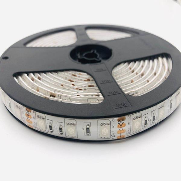 LED strip lights outdoor waterproof 12v 24v dc warm white and white CE RoHS ETL SAA TUV