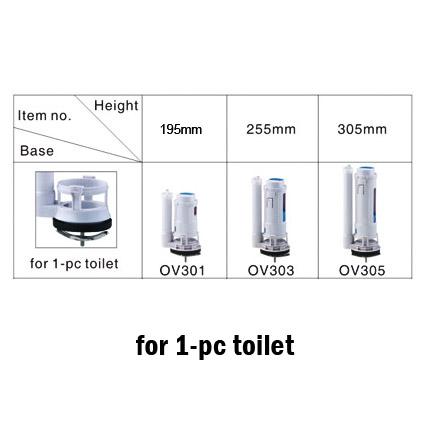Flush Valve 3 Inch Outlet Toilet Repair Parts High Efficiency Water Saving Component From Xiamen China