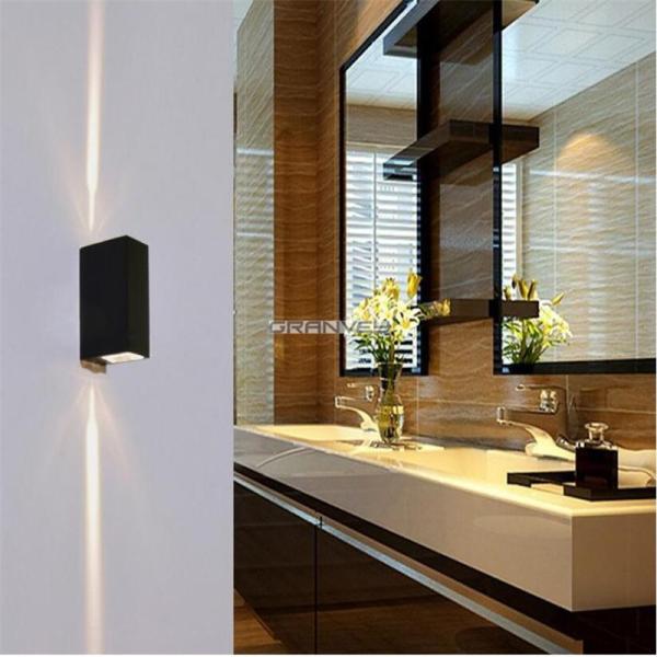 Rectangle Narrow Beam Angle 6W LED Wall Light With Cree LED Chips