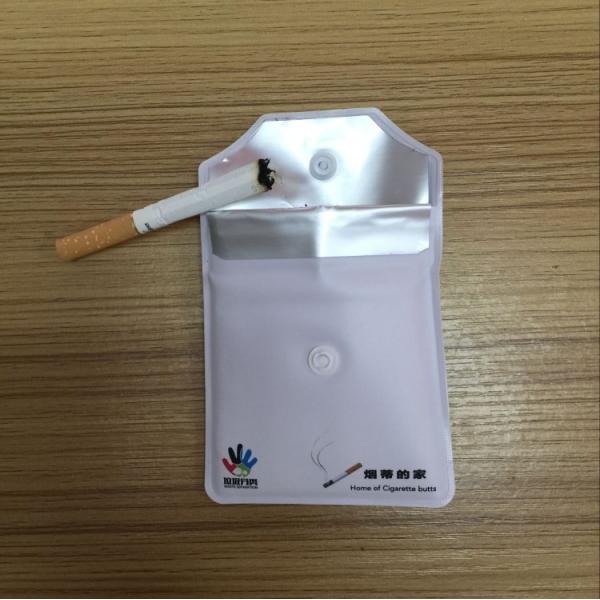 EVA PVC Mini Disposable Pocket Ashtray Small Tobacco Pouch OEM