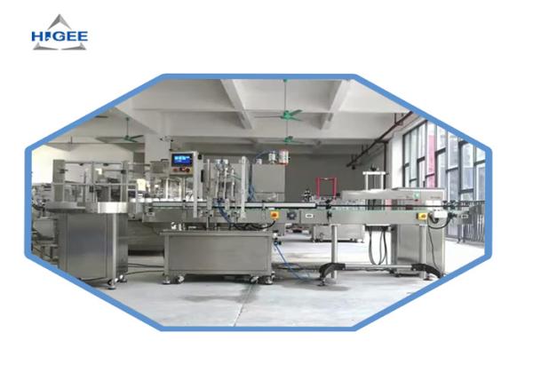 SS 304 Automatic Oil Filling Machine Juice Filling And Packing Machine