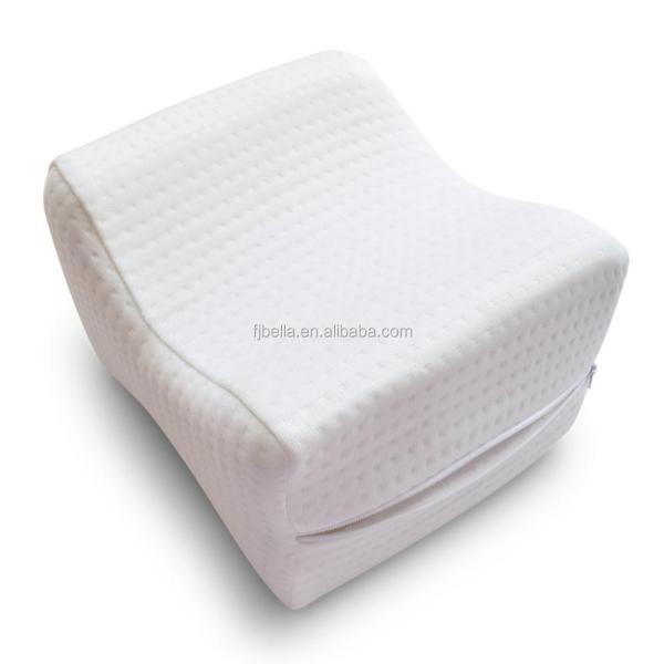 Sciatica and Back Pain Relief Memory Foam Knee Pillow with Optional Footrests Adults