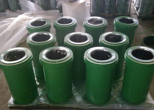 Mud Pump Liner API 7K Standard , Ceramic Mud Pump Liners Corrosion Resistance