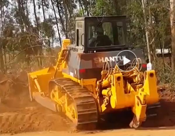 SD22 hydraulic cylinder 154-30-11141  Shantui  bulldozer  cylinders  Single tooth ripper angle adjusting cylinder (righ