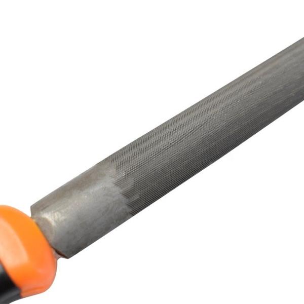 Fichiers de scie en unicolore Généralement utilisés Ingénieurs Bastard Fichier de demi-cercle rugueux