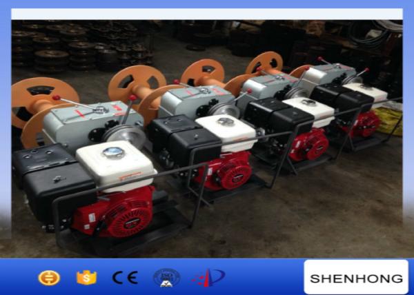 5 Ton Gas Powered Winch Honda Gasoline Engine 13HP For Cable Pulling