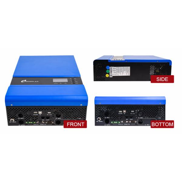 OEM soportado Amosolar 5kw 48v Sistema solar fuera de la red con Wifi y cargador Mppt 13KG