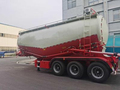 10000 galões de cimento a granel Semi-reboque Silo Reboque Veículo de transporte de cinzas voadoras